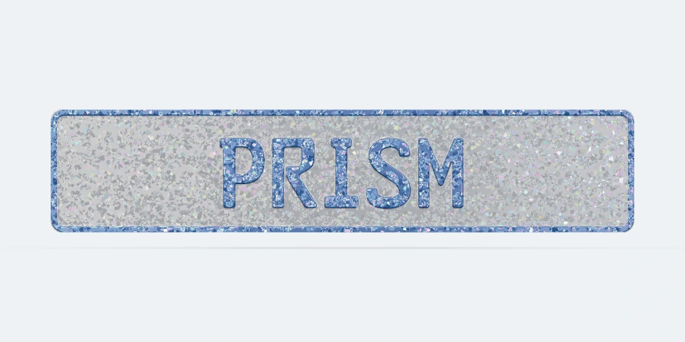 Prizma Studio dekoratif plaka